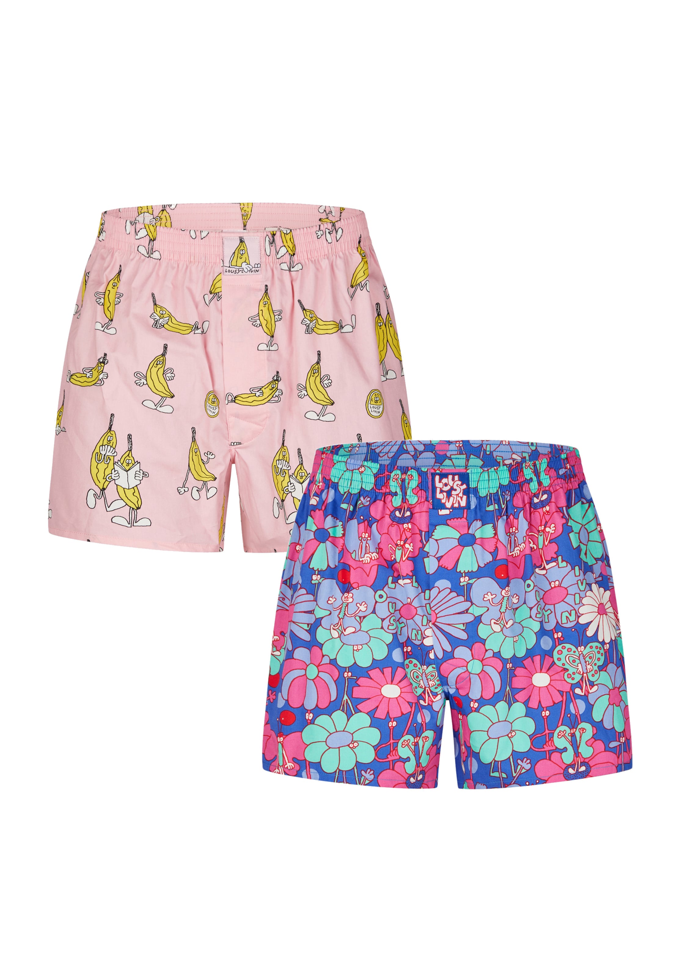 Lousy Livin Boxershorts in Mischfarben: Vorderseite