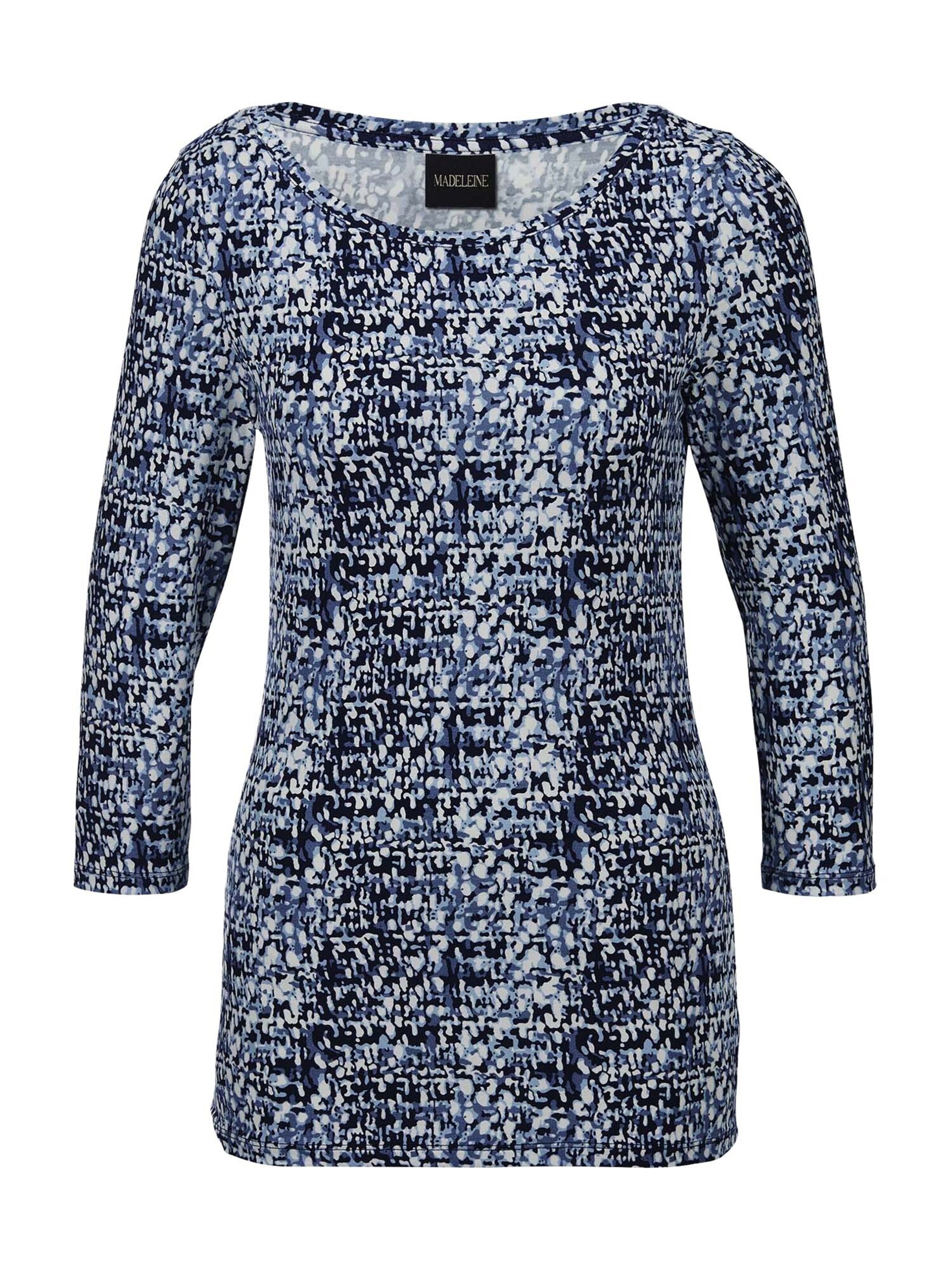MADELEINE Shirt in Blauw: voorkant