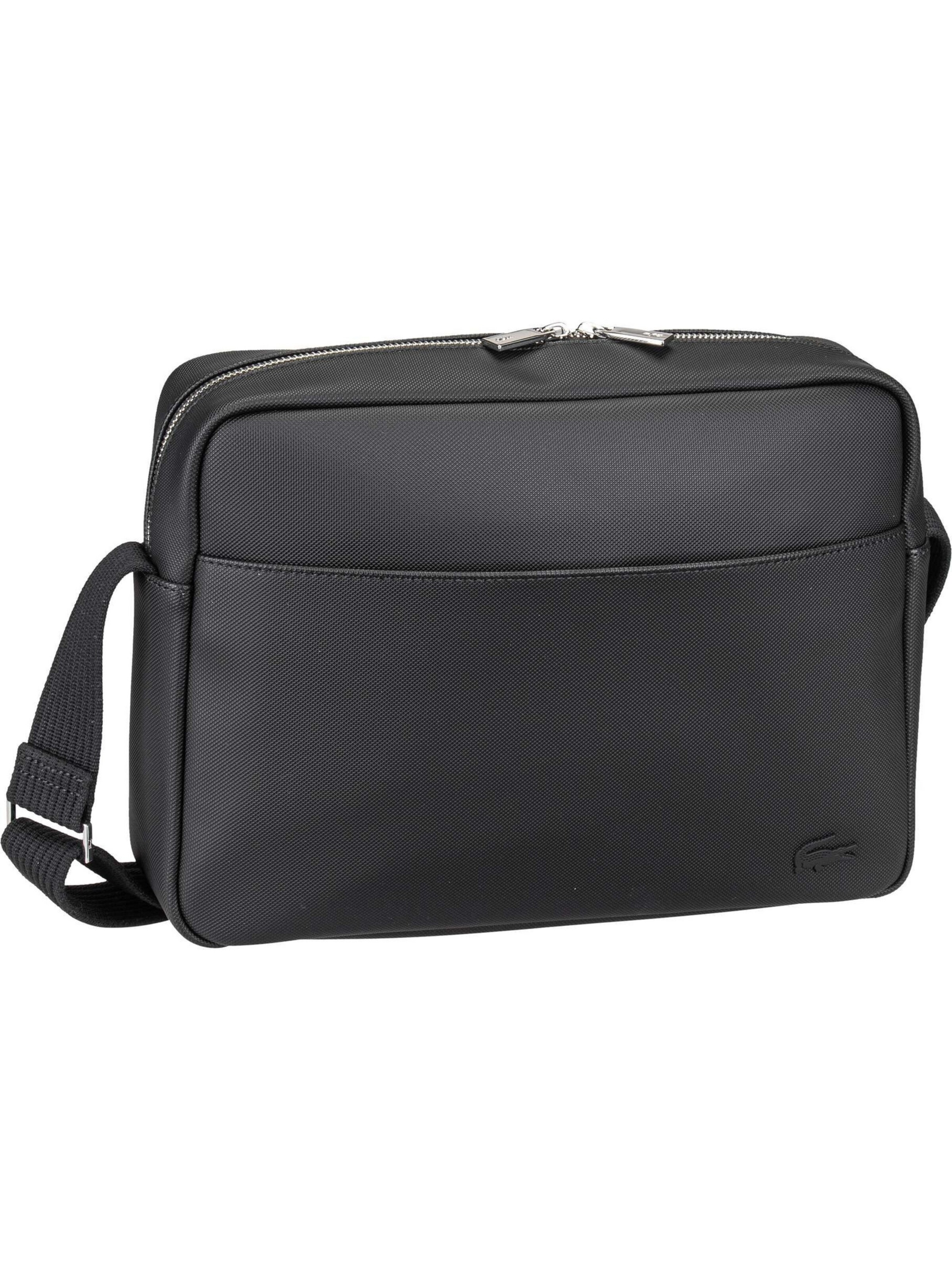 LACOSTE Crossbody Bag 'Men`s Classic' in Black: front