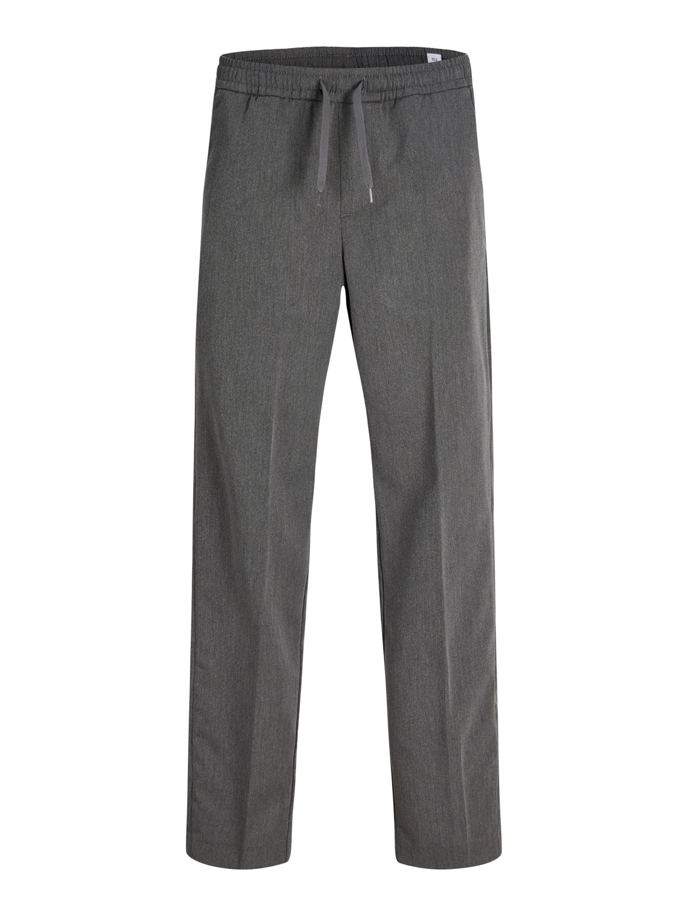 Jack & Jones Junior - Loosefit Pantalón en gris: frente