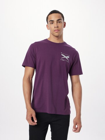 Iriedaily Shirt 'Rayfinger' in Purple: front