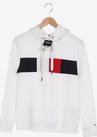 TOMMY HILFIGER Sweatshirt & Zip-Up Hoodie in XS in White: front