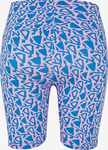 Karl Kani Skinny Shorts in Blau