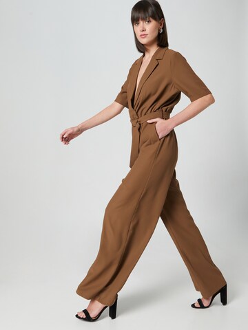 Guido Maria Kretschmer Women Jumpsuit 'Ramona' in Bruin