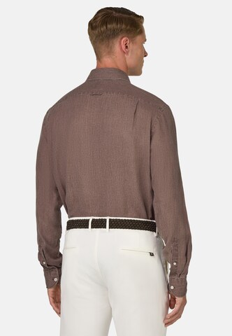 Boggi Milano Regular fit Button Up Shirt in Grey