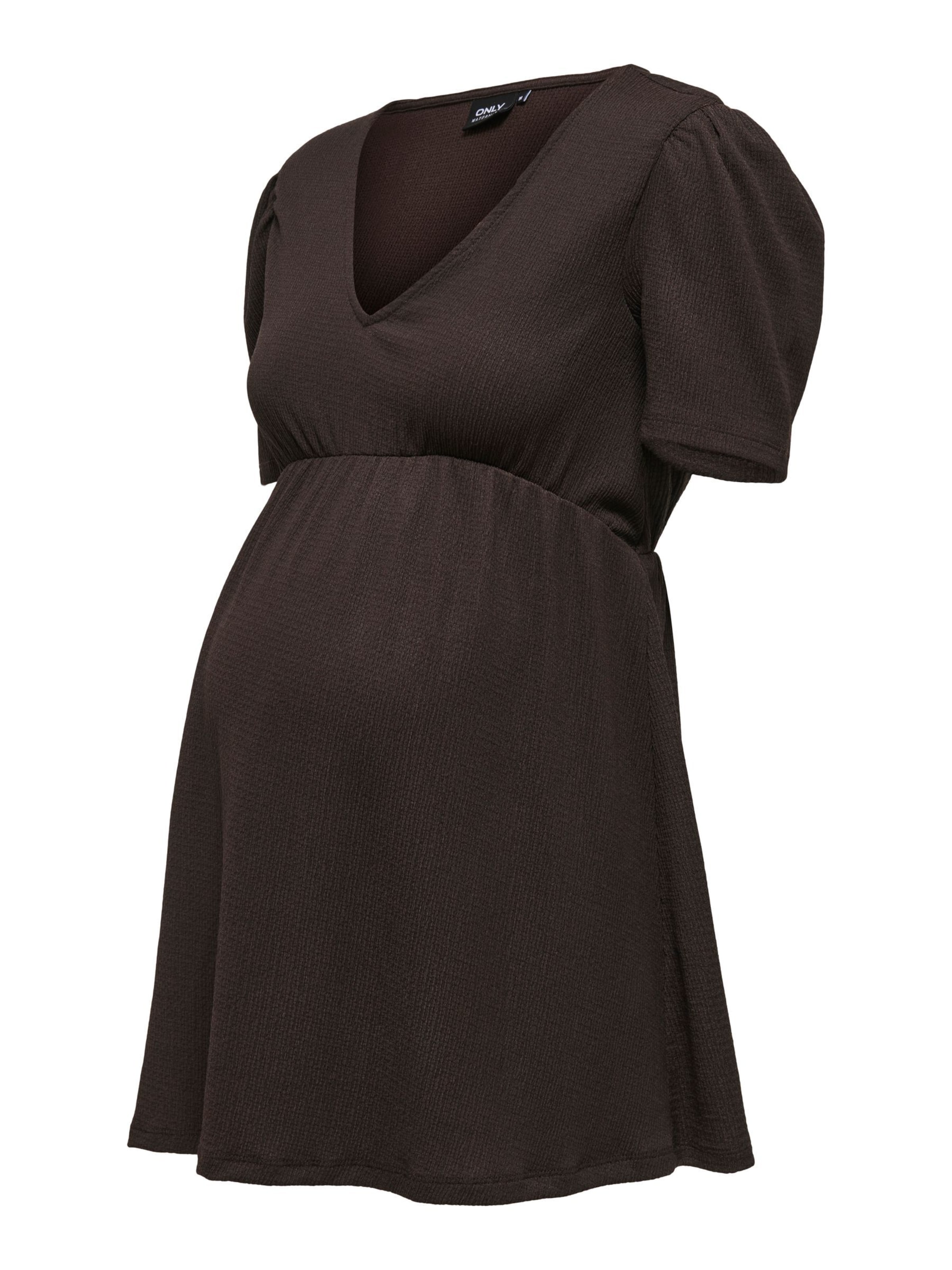 Only Maternity - Blusa 'OLMPetris' en marrón: frente