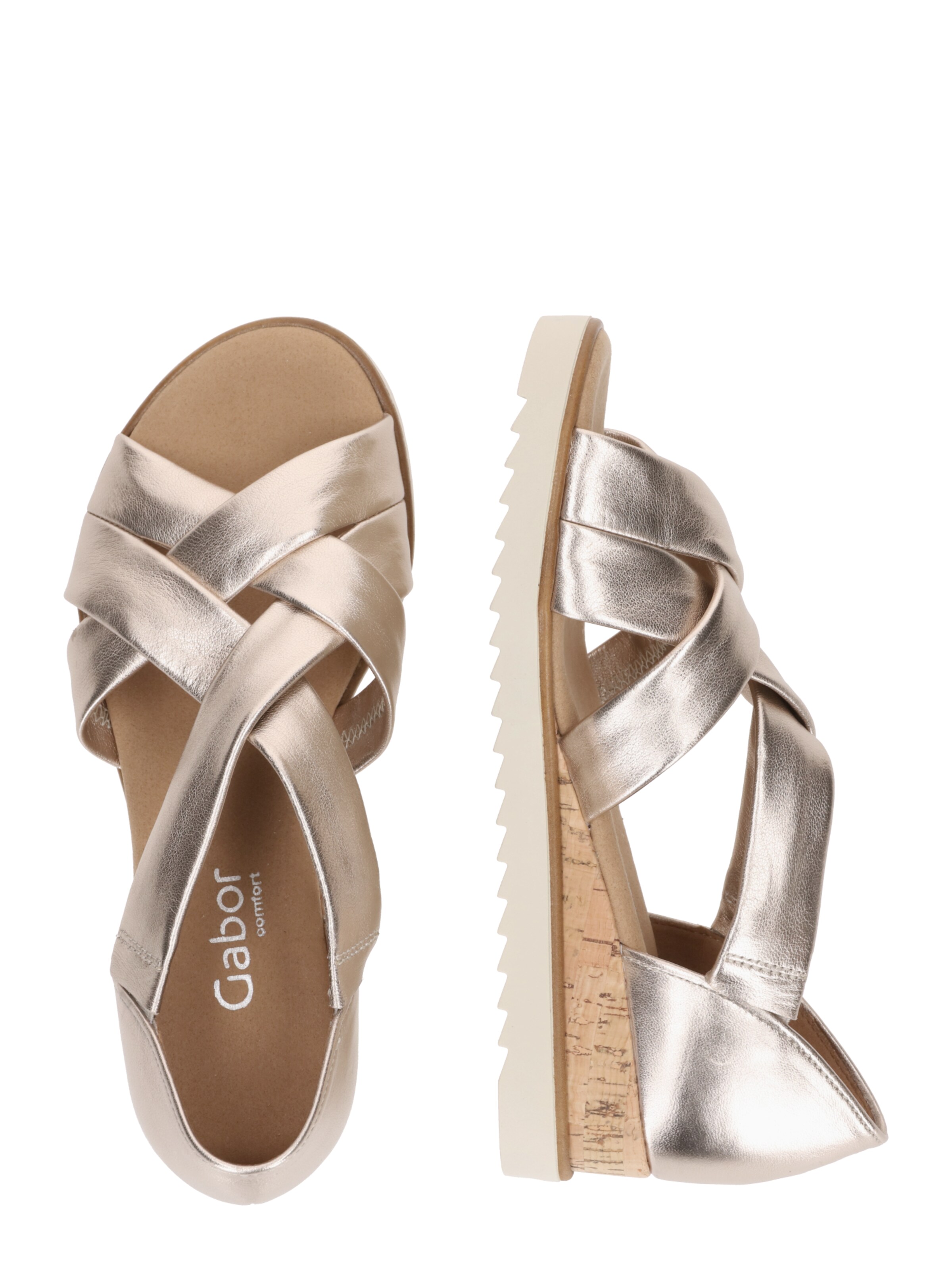 GABOR Sandały w kolorze różowy