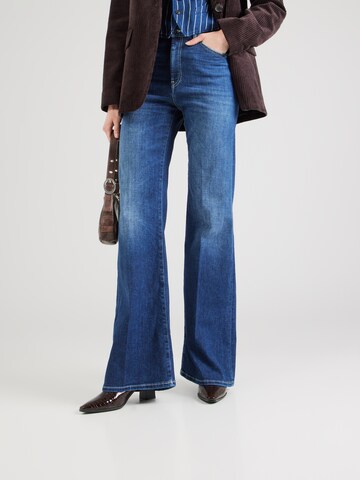 Dondup Flared Jeans 'AMBER' in Blau: Vorderseite