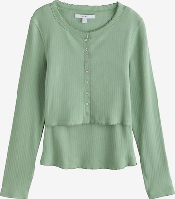 T-shirt Next en vert : devant