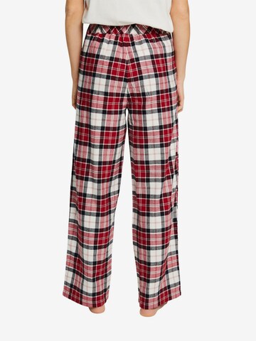 Pantalon de pyjama ESPRIT en rouge