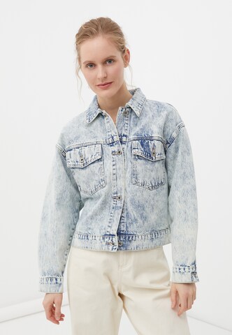 Finn Flare Between-Season Jacket 'Classic' in Blue: front