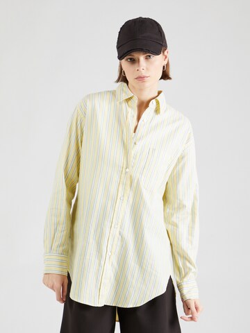 Camicia da donna 'Bostucci 2' di BOSS in giallo