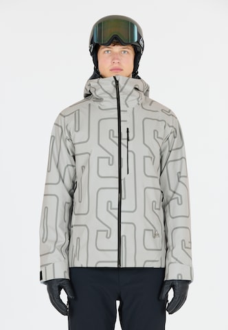 SOS Athletic Jacket 'Cervinia' in Grey: front