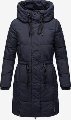 Manteau d’hiver 'Zuckertatze XIV' NAVAHOO en bleu : devant