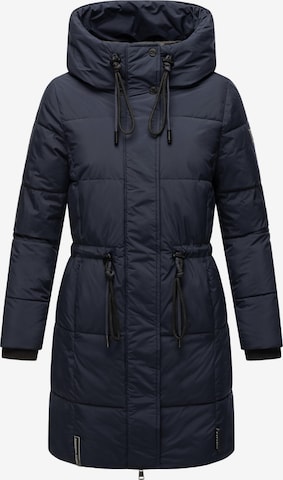 NAVAHOO Winter coat 'Zuckertatze XIV' in Blue: front