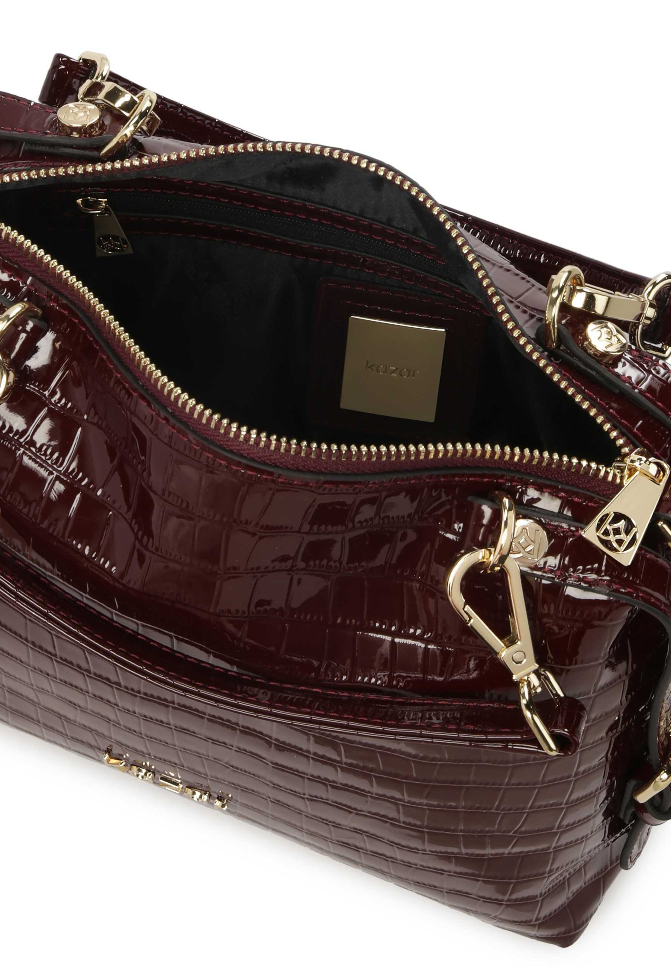 Kazar Handbag in Red