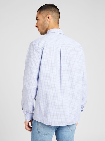 ARMEDANGELS Comfort fit Button Up Shirt 'MAARCES' in Blue