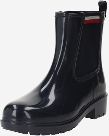 TOMMY HILFIGER Chelsea boots 'Corporate' in Blauw: voorkant