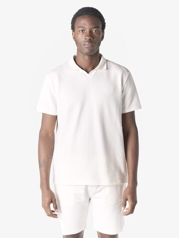 KOROSHI Poloshirt in Weiß: Vorderseite