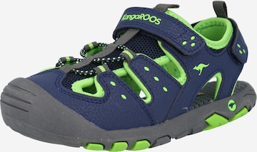 KangaROOS Sandals & Slippers 'Trek' in Blue: front