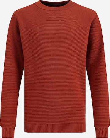 WE Fashion Sweater in Red: front