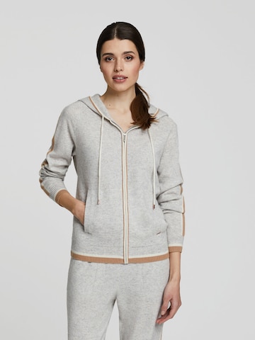 Marc & André Knit Cardigan 'TINDED AVENUES' in Grey: front
