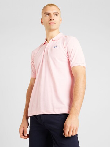 La Martina Shirt in Roze: voorkant