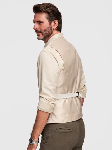 Ombre Gilet in Beige