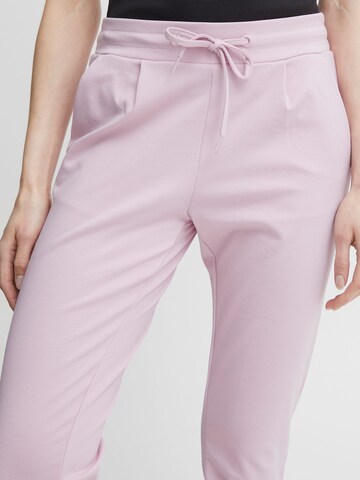 ICHI Tapered Trousers 'KATE' in Purple