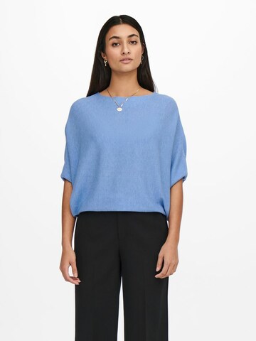 JDY Sweater 'New Behave' in Blue