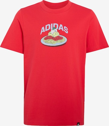 ADIDAS SPORTSWEAR Funkční tričko – červená: přední strana