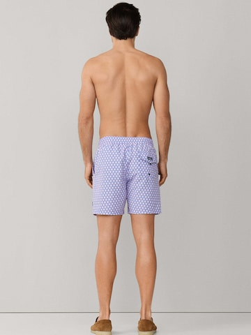 Shorts de bain 'Seashell' Hackett London en violet