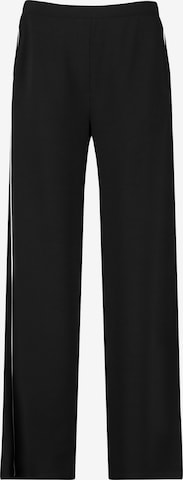 GERRY WEBER Wide leg Pants in Black: front