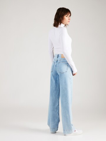 BOSS Wide Leg Jeans 'MARLENE' in Blau