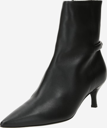 FURLA Ankle Boots in Black: front