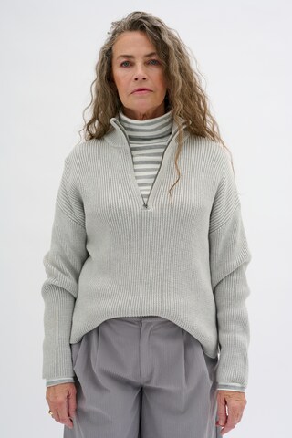 My Essential Wardrobe Pullover 'Ally' in Grau: Vorderseite