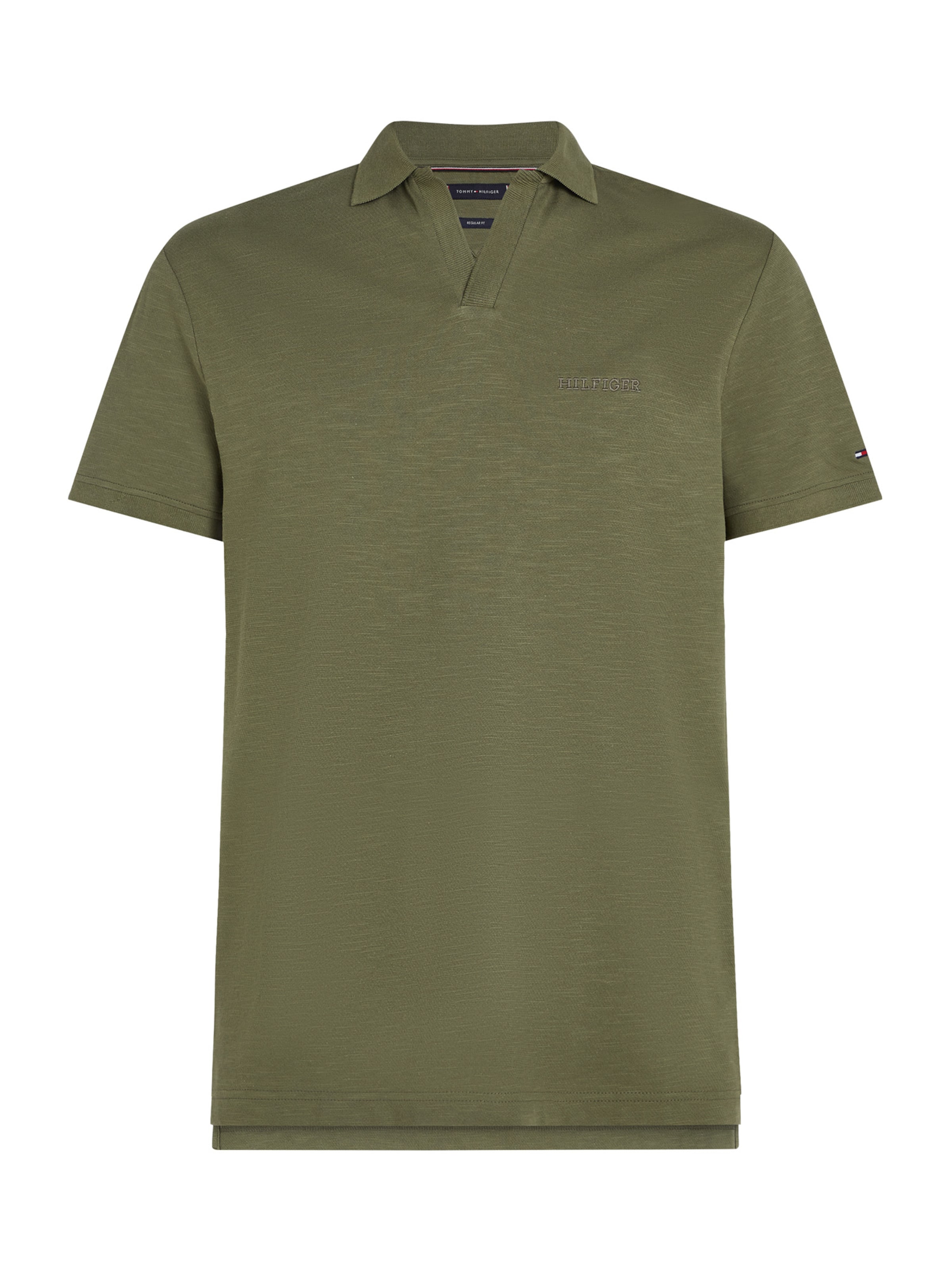 TOMMY HILFIGER Póló - zöld: elől