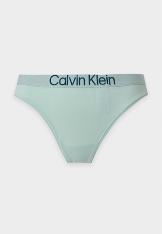 String Calvin Klein Underwear en vert : devant