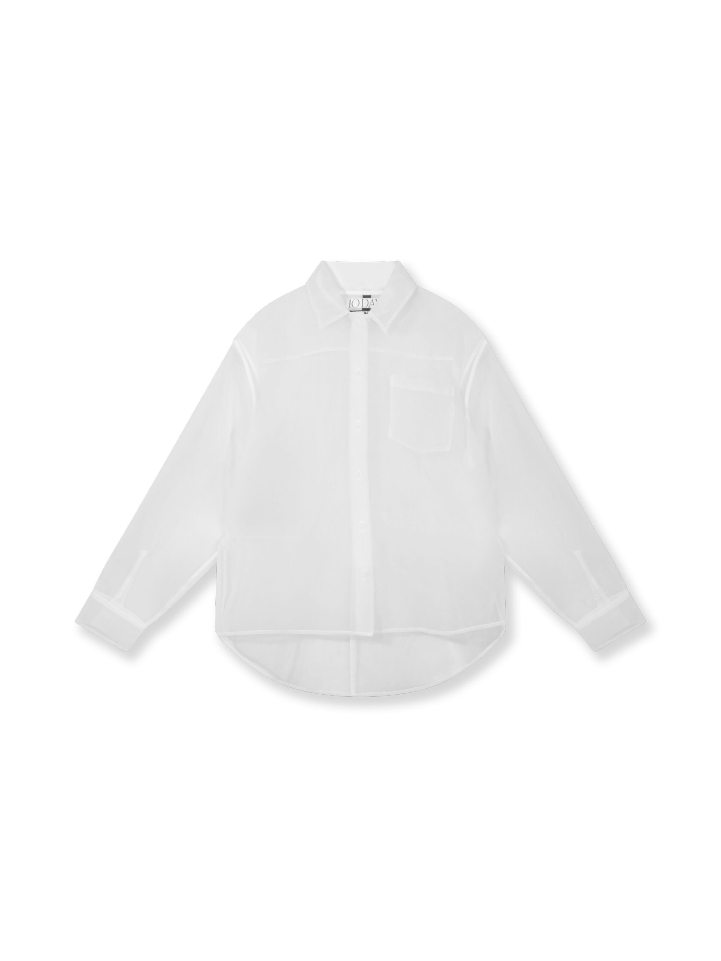 10Days Blouse in Beige: front