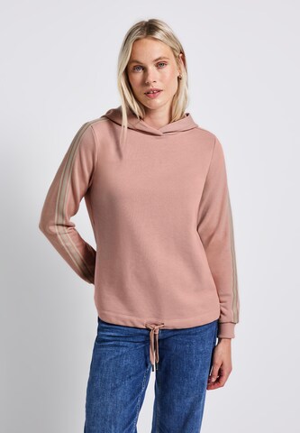 STREET ONE Sweatshirt in Pink: Vorderseite