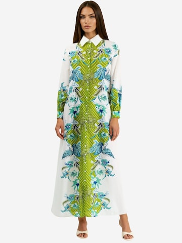 MSN Collection Obleka | bela barva: sprednja stran