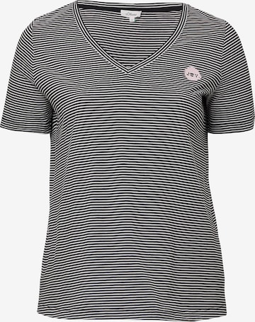 T-shirt s.Oliver en noir : devant