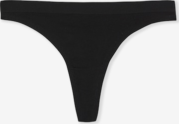 ETAM Thong 'Aube' in Black: front