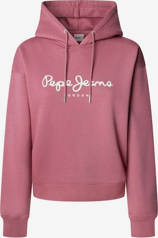 Sweat-shirt 'Baddy' Pepe Jeans en rose : devant