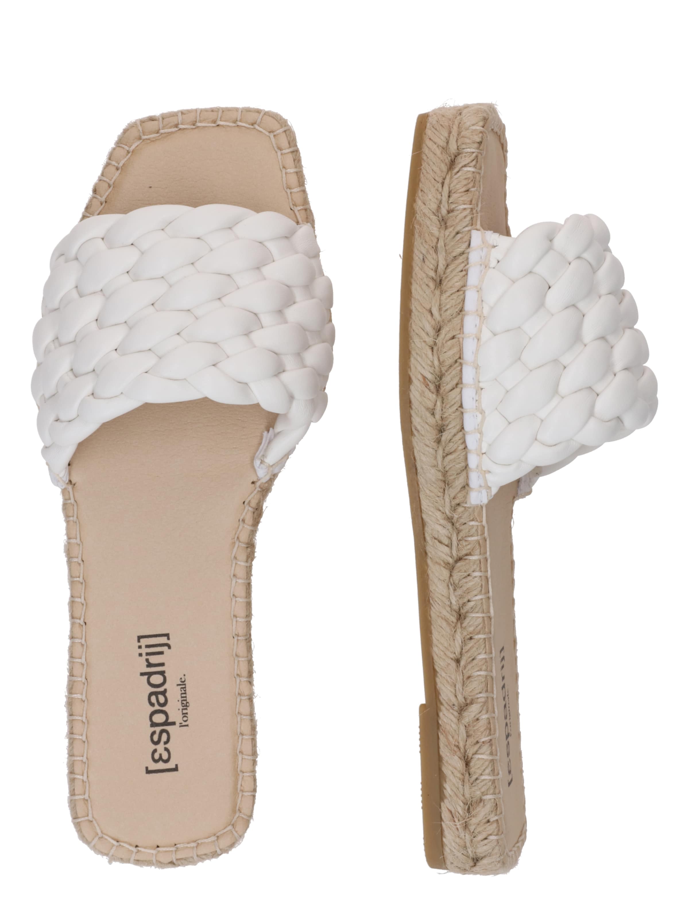 espadrij l´originale Papucs 'NICE' - fehér