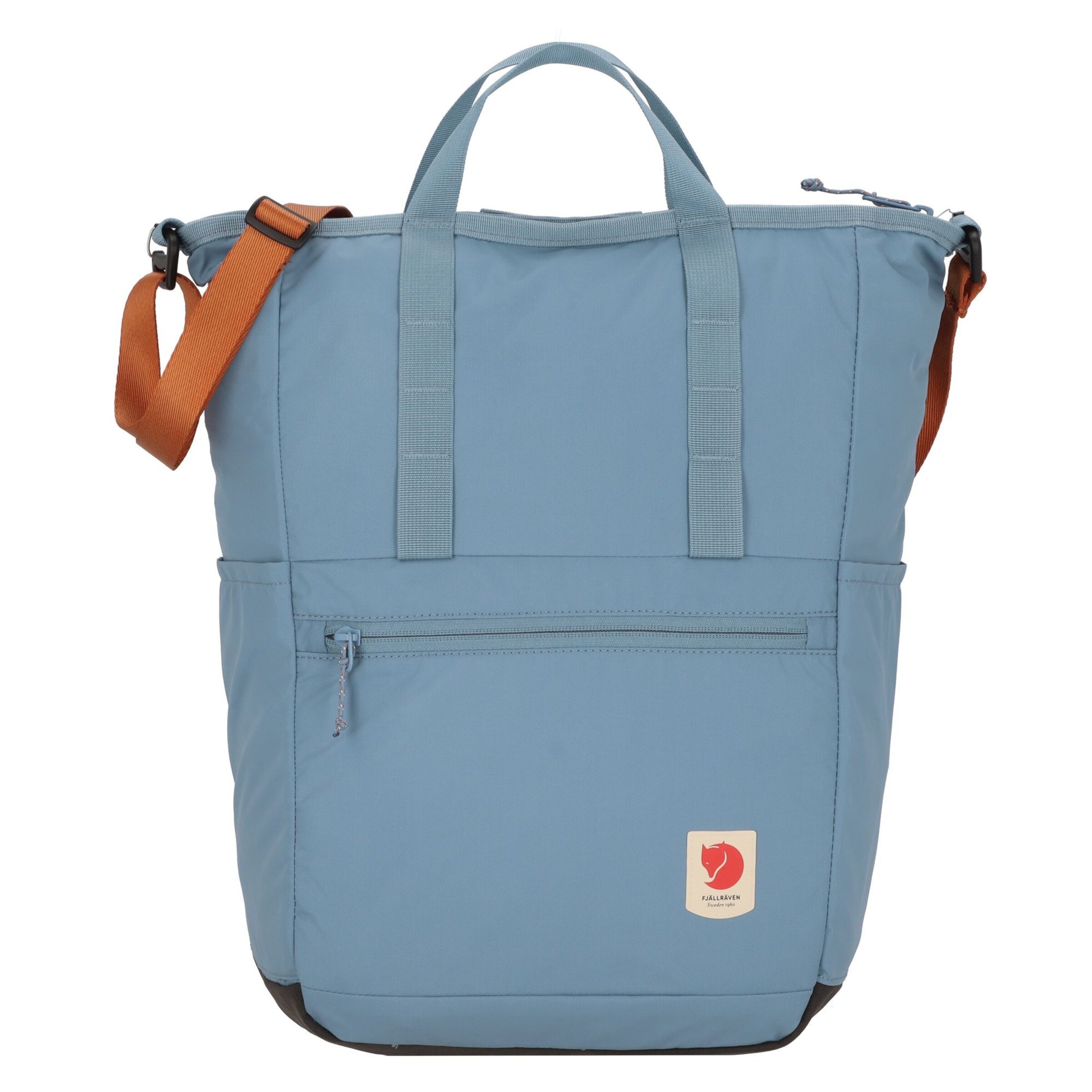 Zaino 'High Coast' di Fjällräven in blu: frontale
