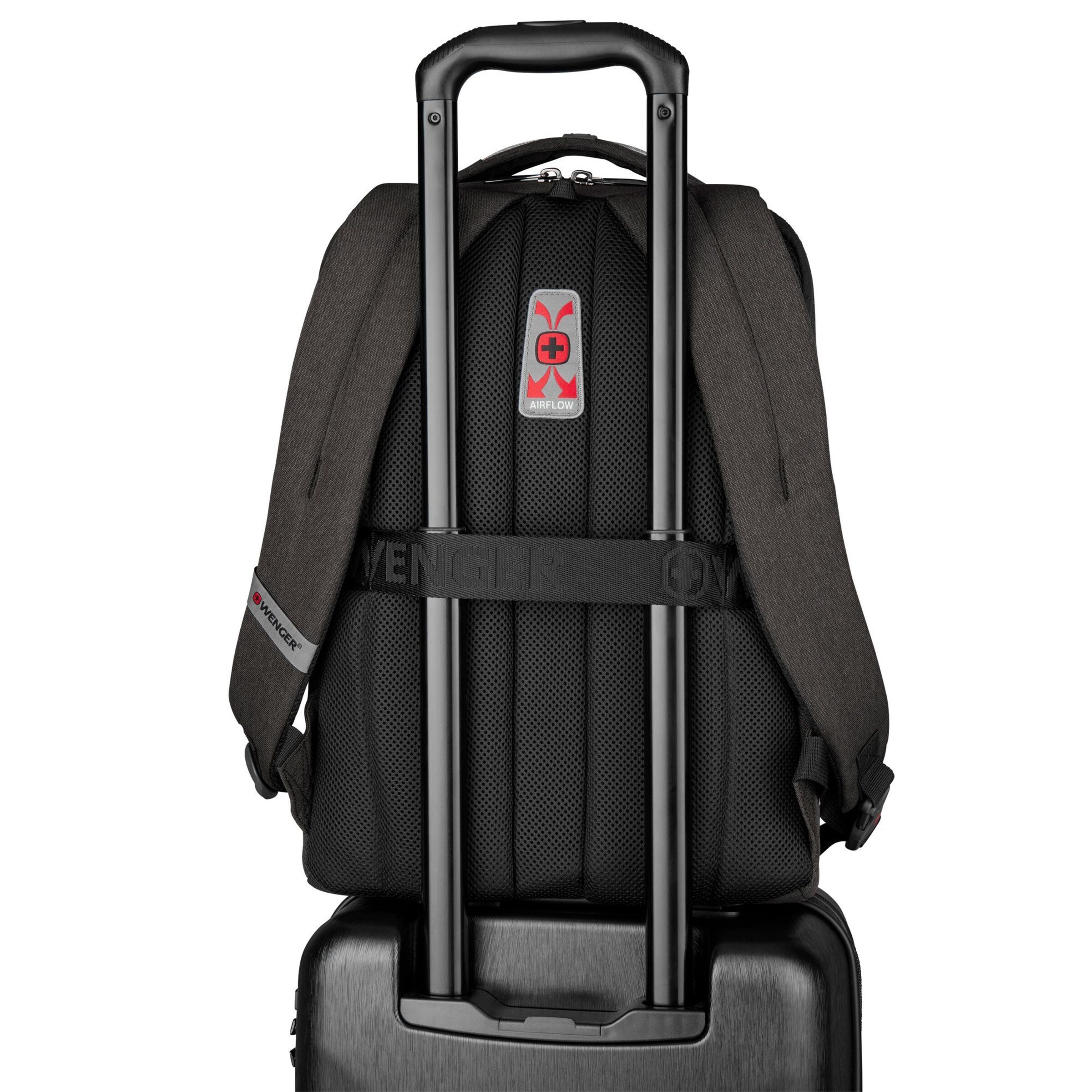 WENGER Backpack 'MX Professional 16' in Black