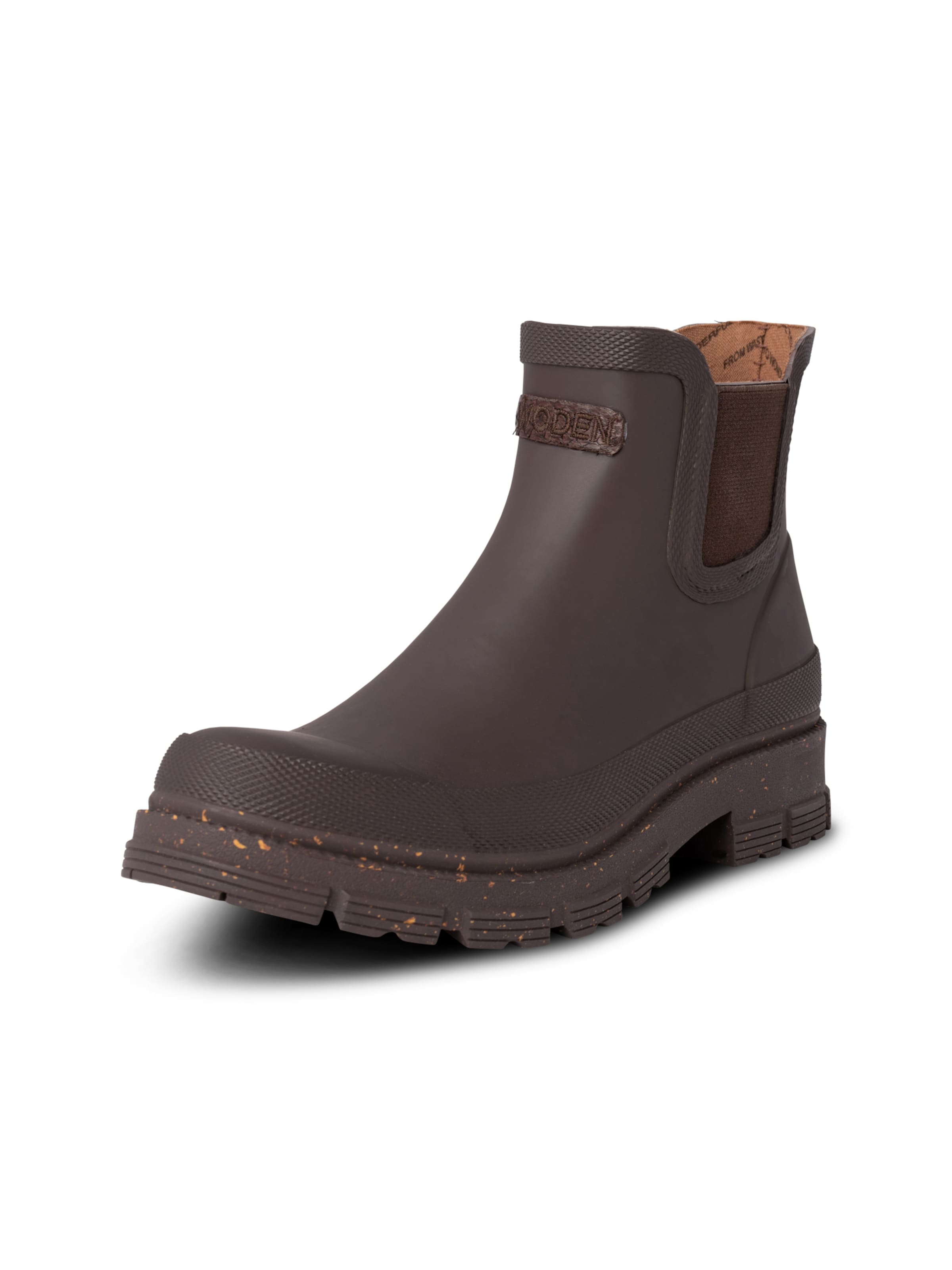 WODEN Gummistøvler i brun: forside