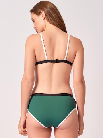 Skiny Triangel Bikinitop in Grün