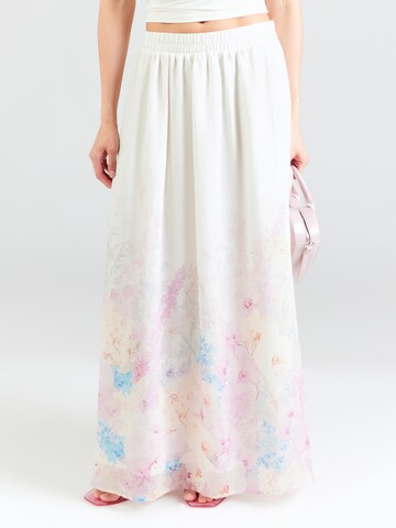 Jupe 'YASFLORENCE' YAS en beige : devant
